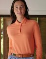 Dames polo B&C My Polo 210 Long Sleeve